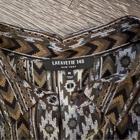 Lafayette 148 Sansa Kilim Silk Dress - Picture 4 of 8